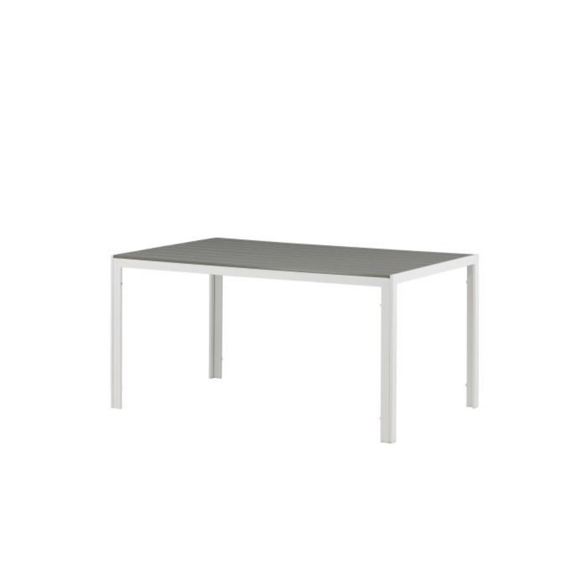 Paris Prix Table de Jardin  Break  150cm Gris