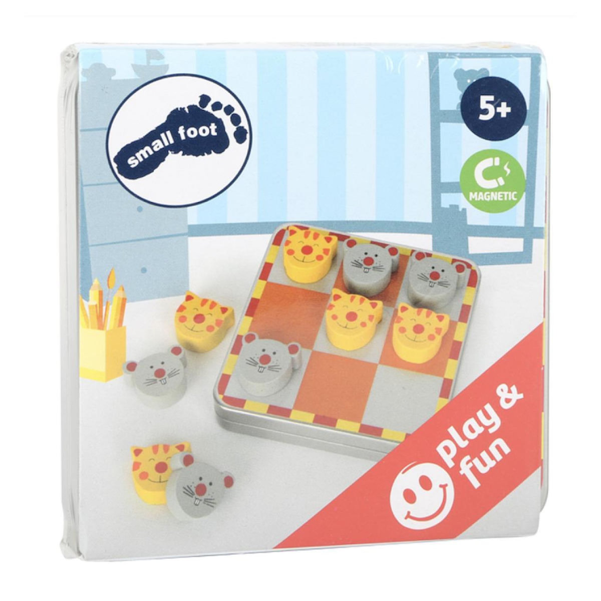 SMALLFOOT Jeu de morpion -chats et souris - small foot