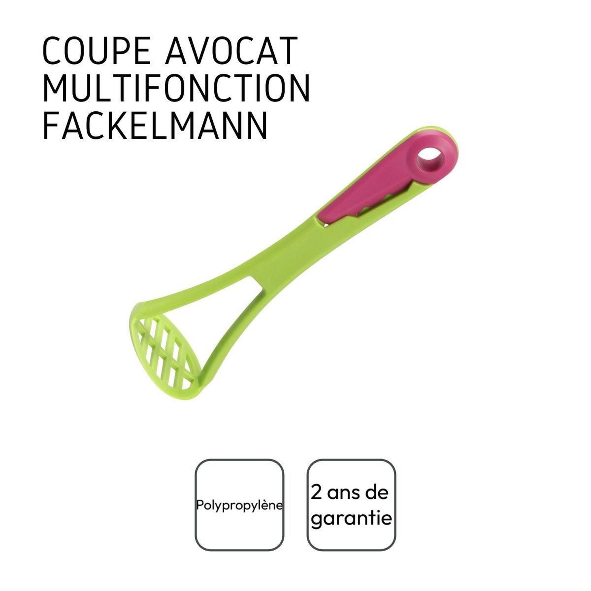 Voir la diapositive 4 : Fackelmann Ustensile de cuisine 4 en 1 pour avocat fackelmann