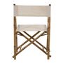Voir la diapositive 4 : Paris Prix Fauteuil Pliable Design  Régisseur  88cm Naturel