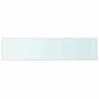 Voir la diapositive 3 : VIDAXL Panneaux d'etagere 2 pcs Verre Transparent 110 x 25 cm