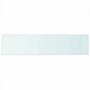 Voir la diapositive 3 : VIDAXL Panneaux d'etagere 2 pcs Verre Transparent 110 x 25 cm