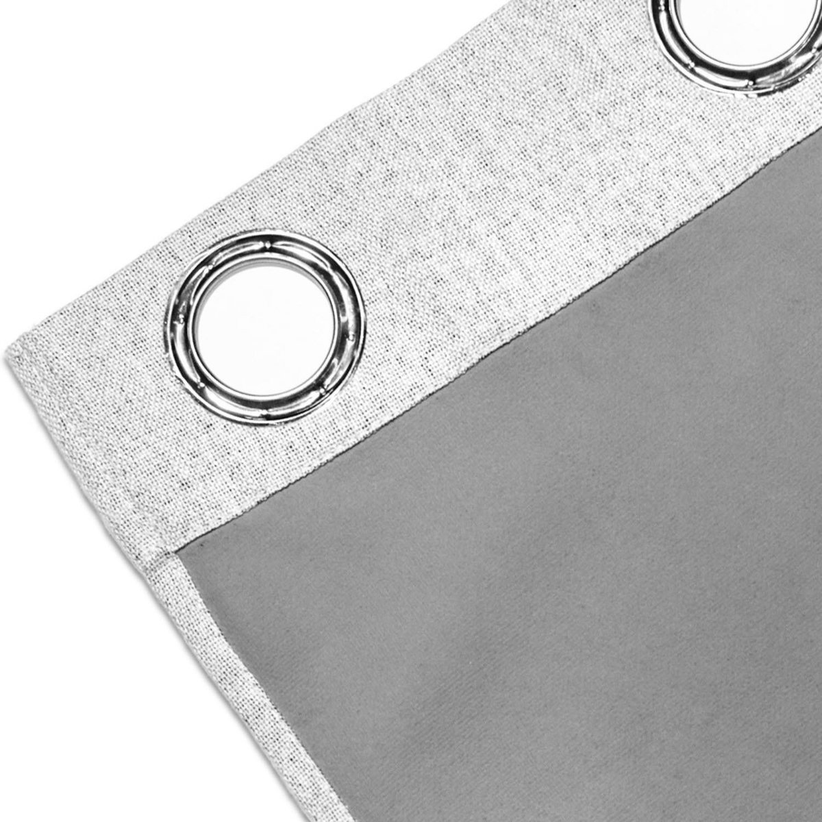 SOLEIL D'OCRE Rideau à oeillets 100% occultant ECLIPSE, par Soleil d'Ocre