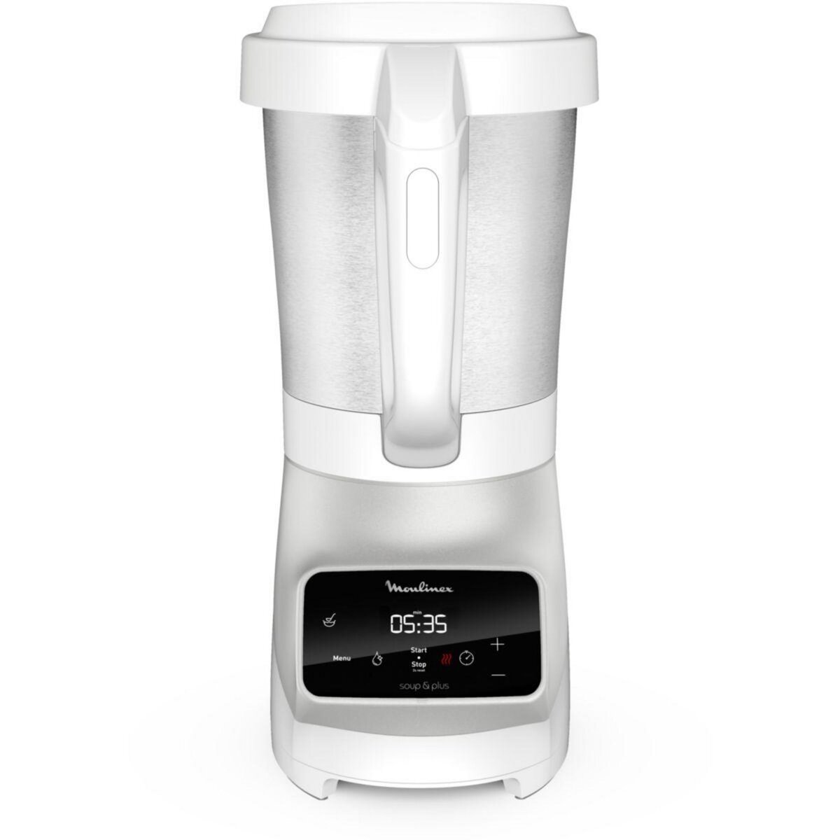 MOULINEX Blender chauffant SOUP et  PLUS LM926B00 BLANC 2L