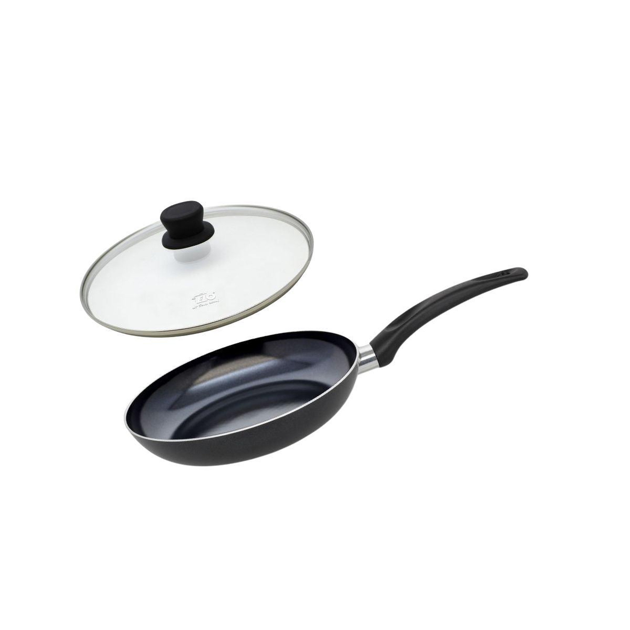 ELO Set poêle 20 cm avec revêtement céramique sans pfas et couvercle elo prima cucina
