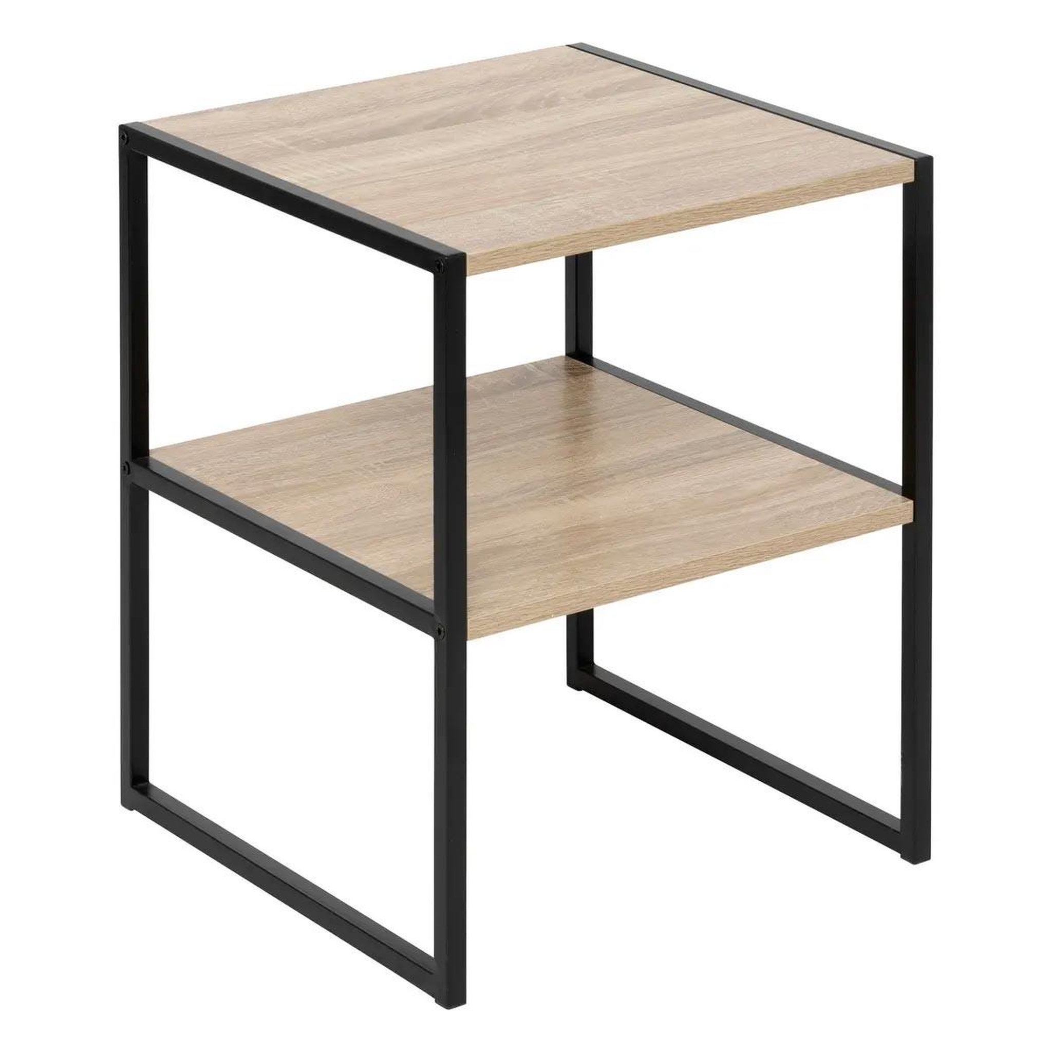 FIVE Table de chevet avec étagère  aliaj  50cm naturel