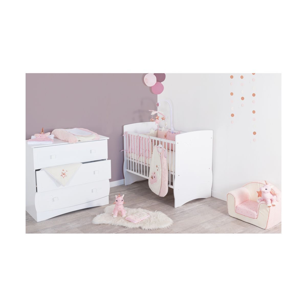 Domiva Tapis de parc antidérapant Jolly