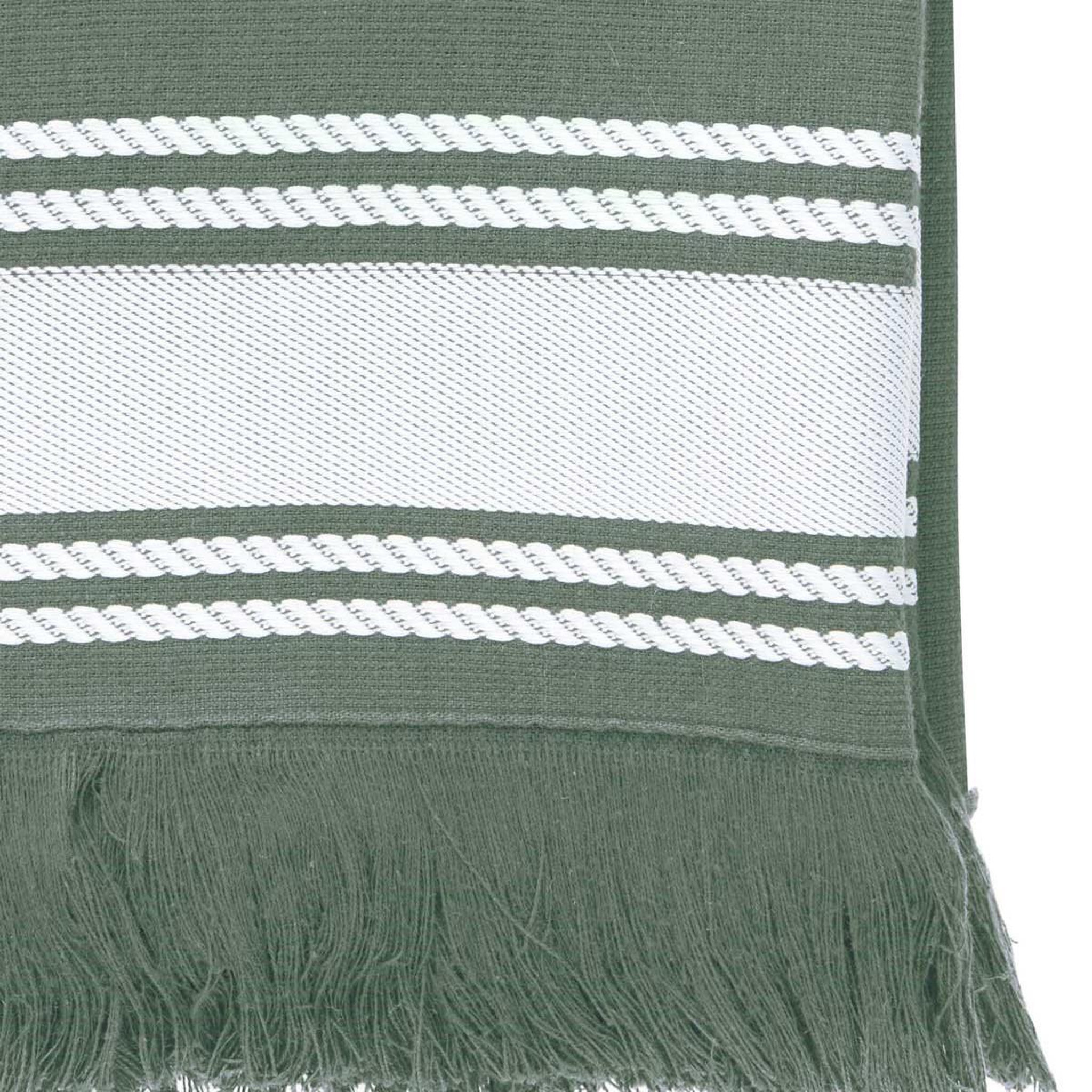 Voir la diapositive 3 : Sensei Maison Serviette de plage / fouta 100x180 cm BAHAMAS - 100x180 cm