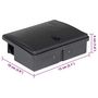 Voir la diapositive 6 : VIDAXL Pieges a souris 20 pcs noir 13x10x4 cm