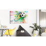 Voir la diapositive 2 : Paris Prix Tableau Imprimé  Colourful Sport Football