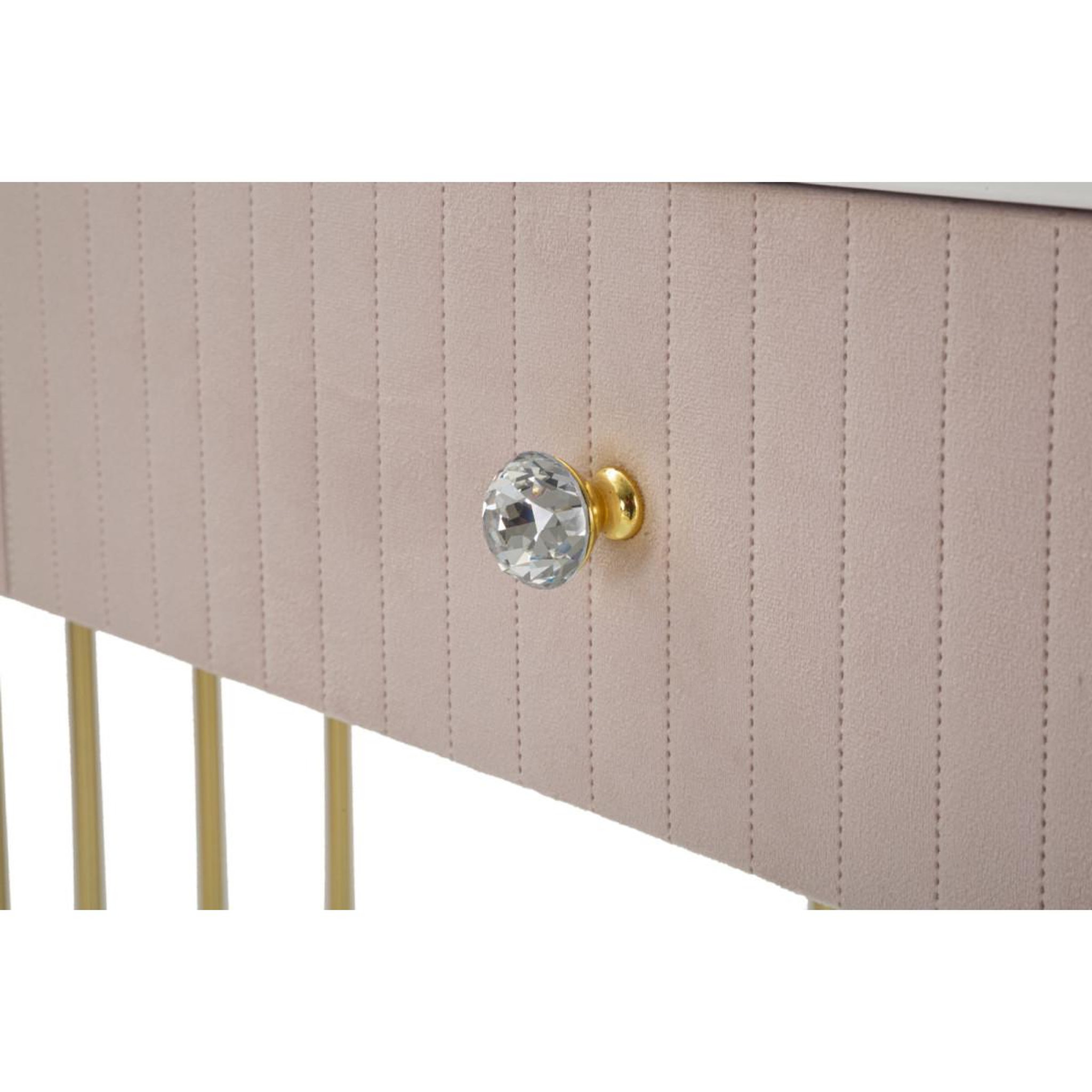 Voir la diapositive 5 : Paris Prix Console design effet marbre  montpellier  100cm rose & or