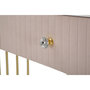 Voir la diapositive 5 : Paris Prix Console Design Effet Marbre  Montpellier  100cm Rose & Or