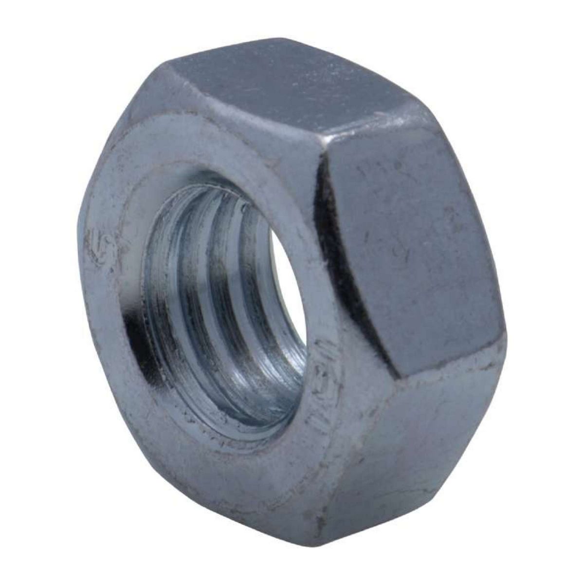  Écrou hexagonal zingué 6 pans Vissal  Classe 8  Ø 12mm  lot de 50 écrous