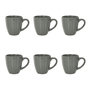 Voir la diapositive 1 : Paris Prix Lot de 6 Mugs  Calista  33cl Gris