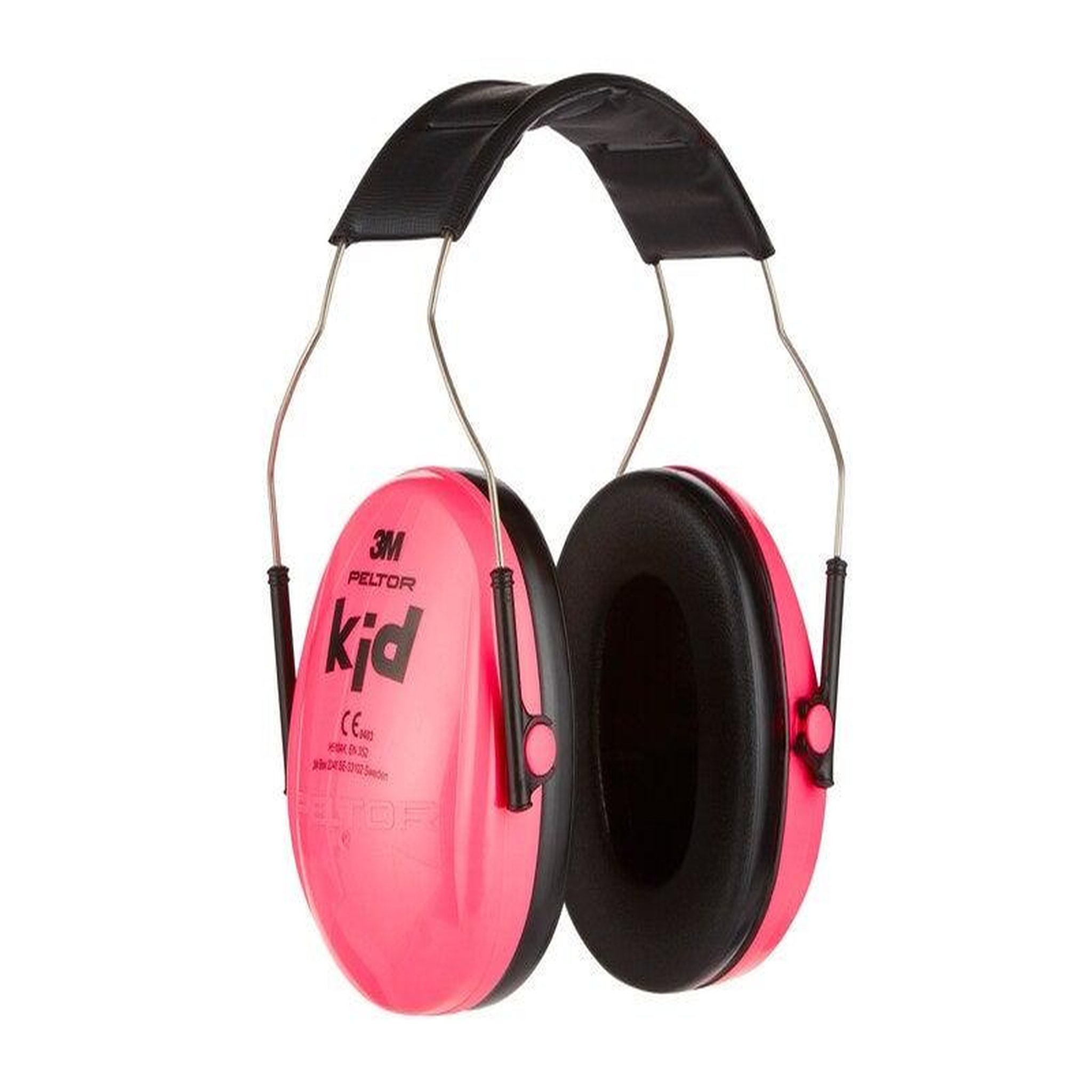3M Casque antibruit snr 27 db 3M Peltor pour enfant, rose, 87-98db