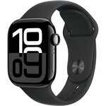 APPLE Montre connectée Serie 10 46mm Alu/Noir M/L Cellular