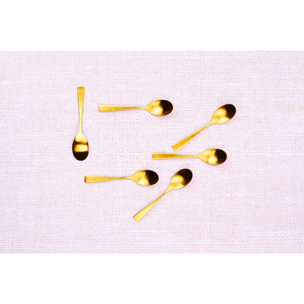 BJORN Coffret 6 petites cuillères SVEN - Gold