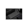amahousse Coque souple noire Sony Xperia 10 Plus design carbone effet brossé