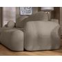 Voir la diapositive 4 : BEST MOBILIER Berenice - canapé d'angle droit 4 places convertible avec coffre en tissu bouclette