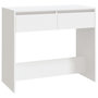 Voir la diapositive 2 : VIDAXL Table console Blanc 89x41x76,5 cm Acier
