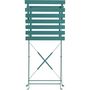 Voir la diapositive 2 : GARDENSTAR Chaise de jardin pliante - Acier - Crépuscule