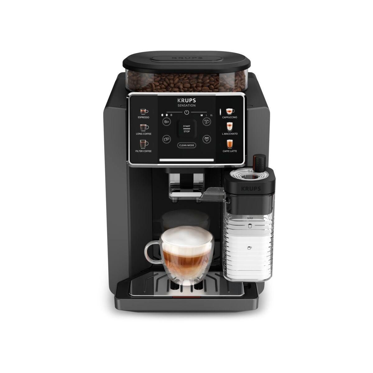 KRUPS Expresso Broyeur Sensation lait EA912HF1