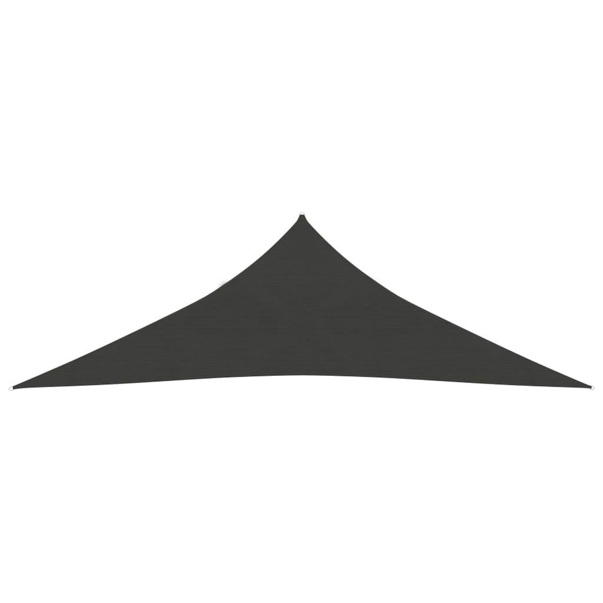 Voir la diapositive 3 : VIDAXL Voile d'ombrage 160 g/m^2 Anthracite 4x4x4 m PEHD
