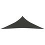 Voir la diapositive 3 : VIDAXL Voile d'ombrage 160 g/m^2 Anthracite 4x4x4 m PEHD