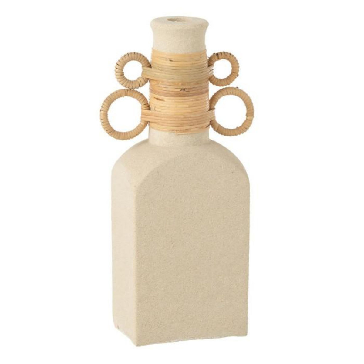 Paris Prix Vase Déco 4 Anneaux  Céline  28cm Beige