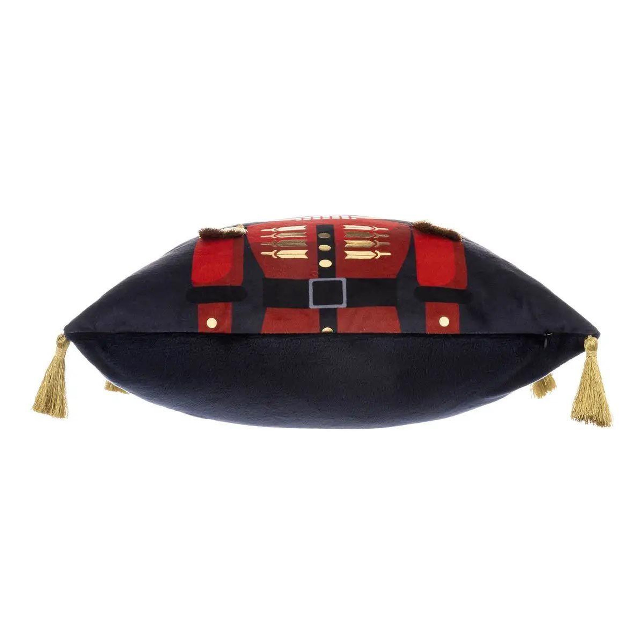 Voir la diapositive 2 : ATMOSPHERA Coussin casse noisette  soir de noël  40x40cm bleu