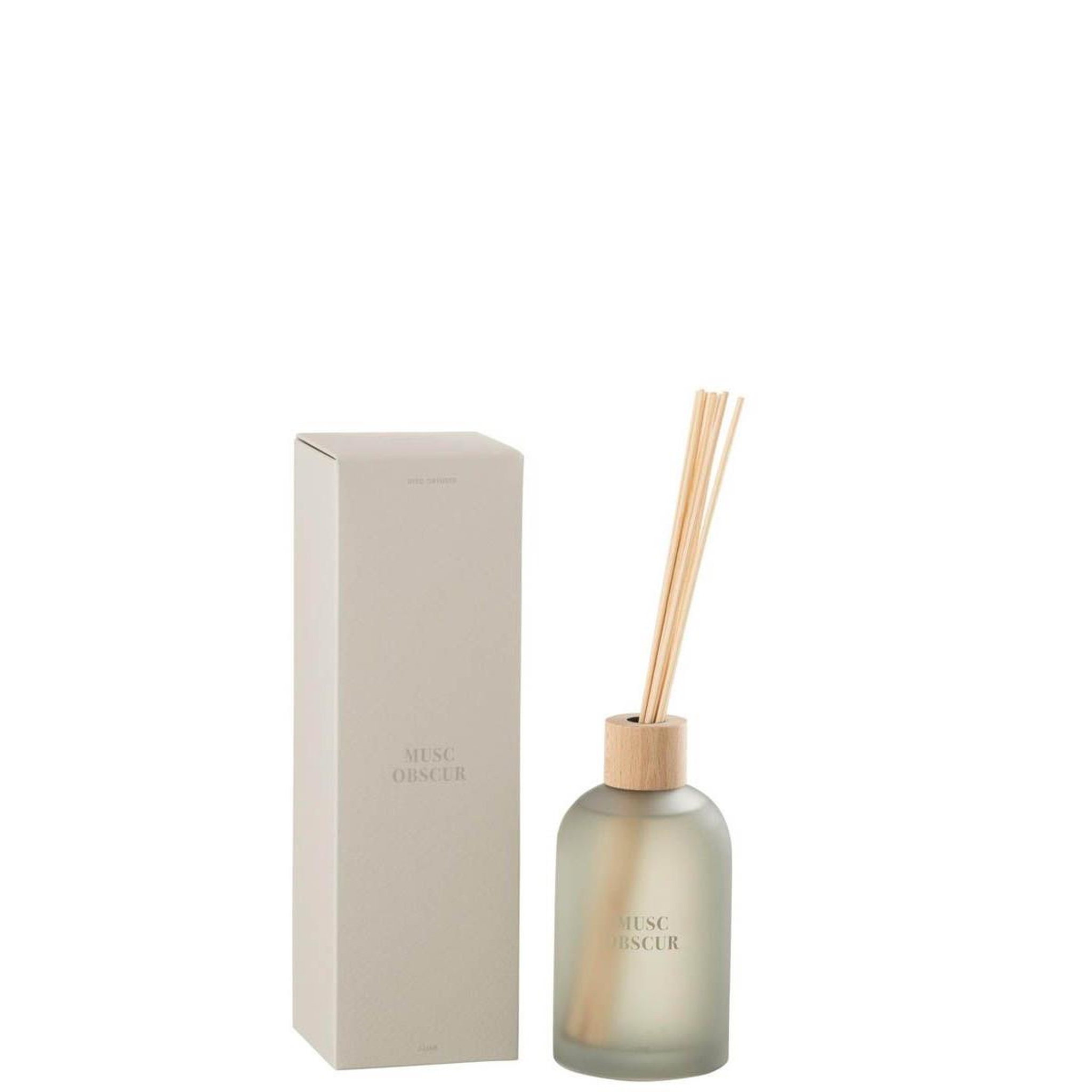 Voir la diapositive 2 : J-LINE Diffuseur de parfum  accords essentiels  250ml musc obscur