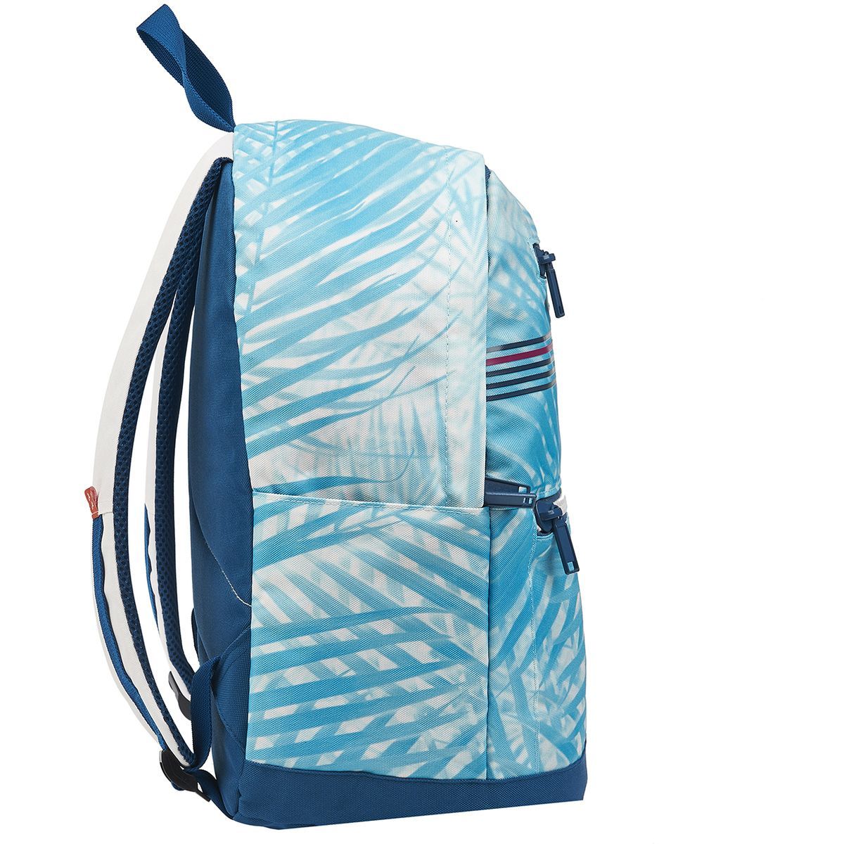 YOUNG'S ATTITUDE Sac à dos avec compartiment pour ordinateur bleu et blanc Tropical 