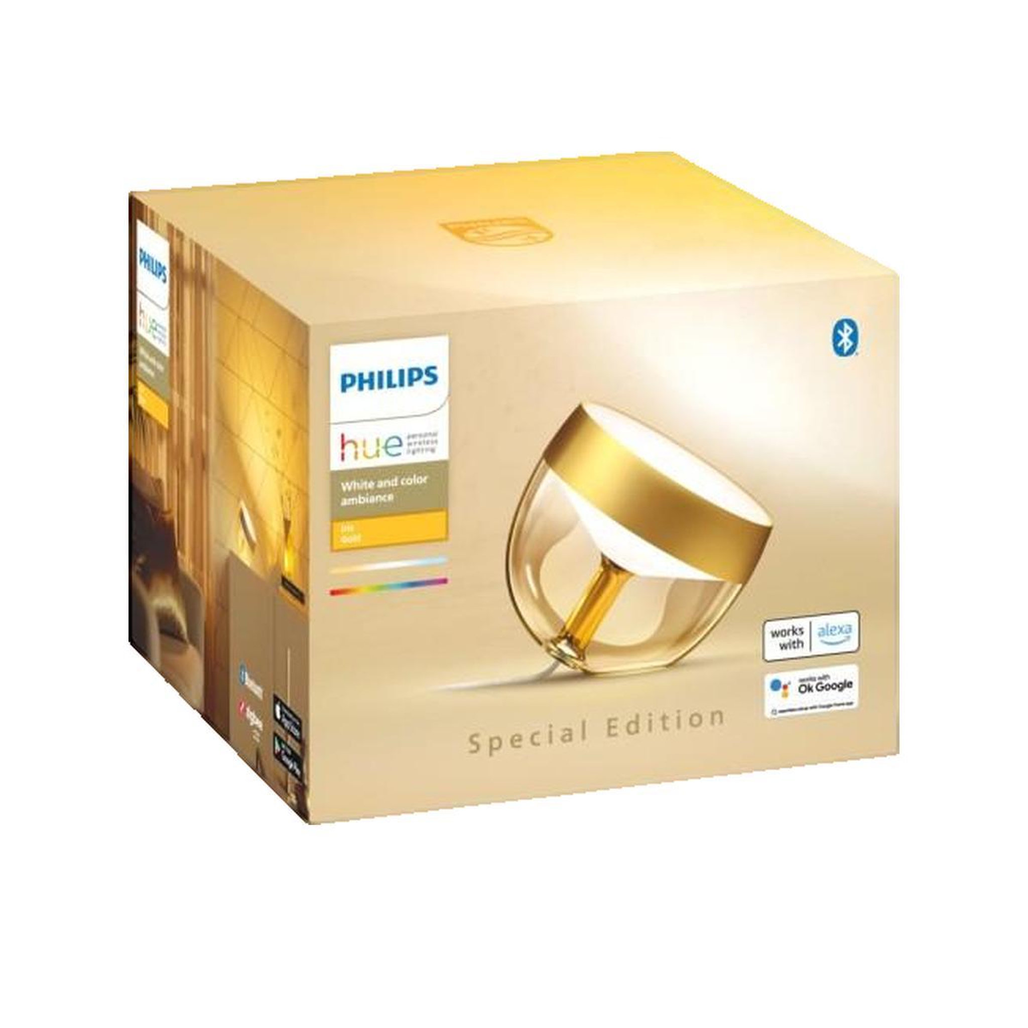 Voir la diapositive 3 : Philips Lampe Philips Hue Iris Doré