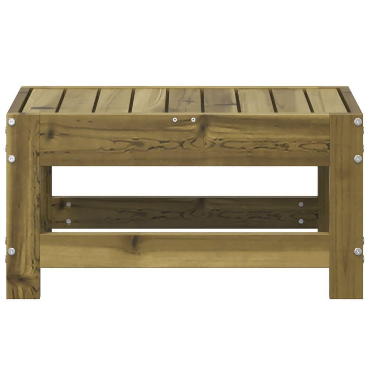 VIDAXL Repose-pied de jardin 62x30x32 cm bois de pin impregne
