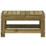 Voir la diapositive 4 : VIDAXL Repose-pied de jardin 62x30x32 cm bois de pin impregne