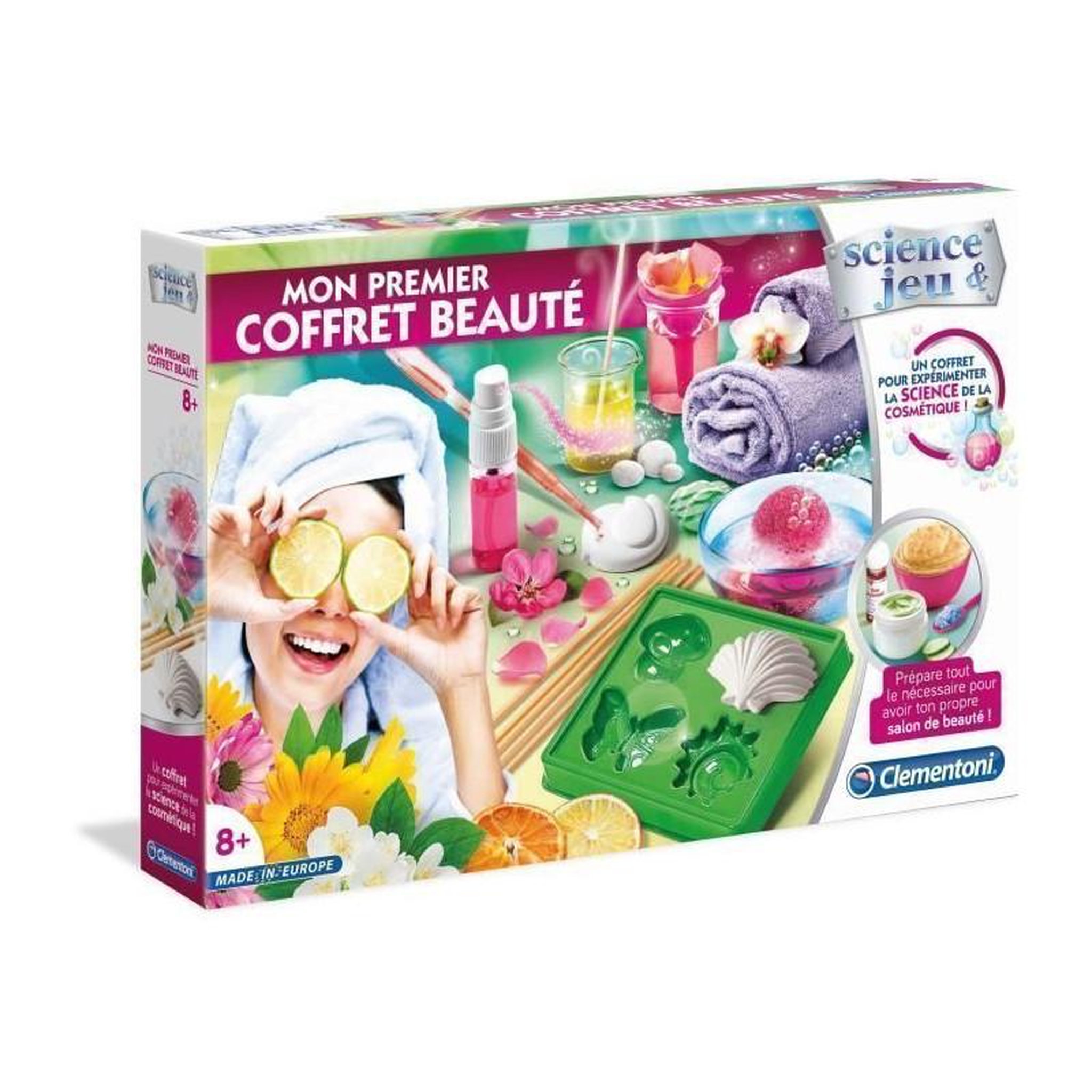 CLEMENTONI CLEMENTONI Science + Jeu -Mon premier coffret Beaute - Jeu scientifique