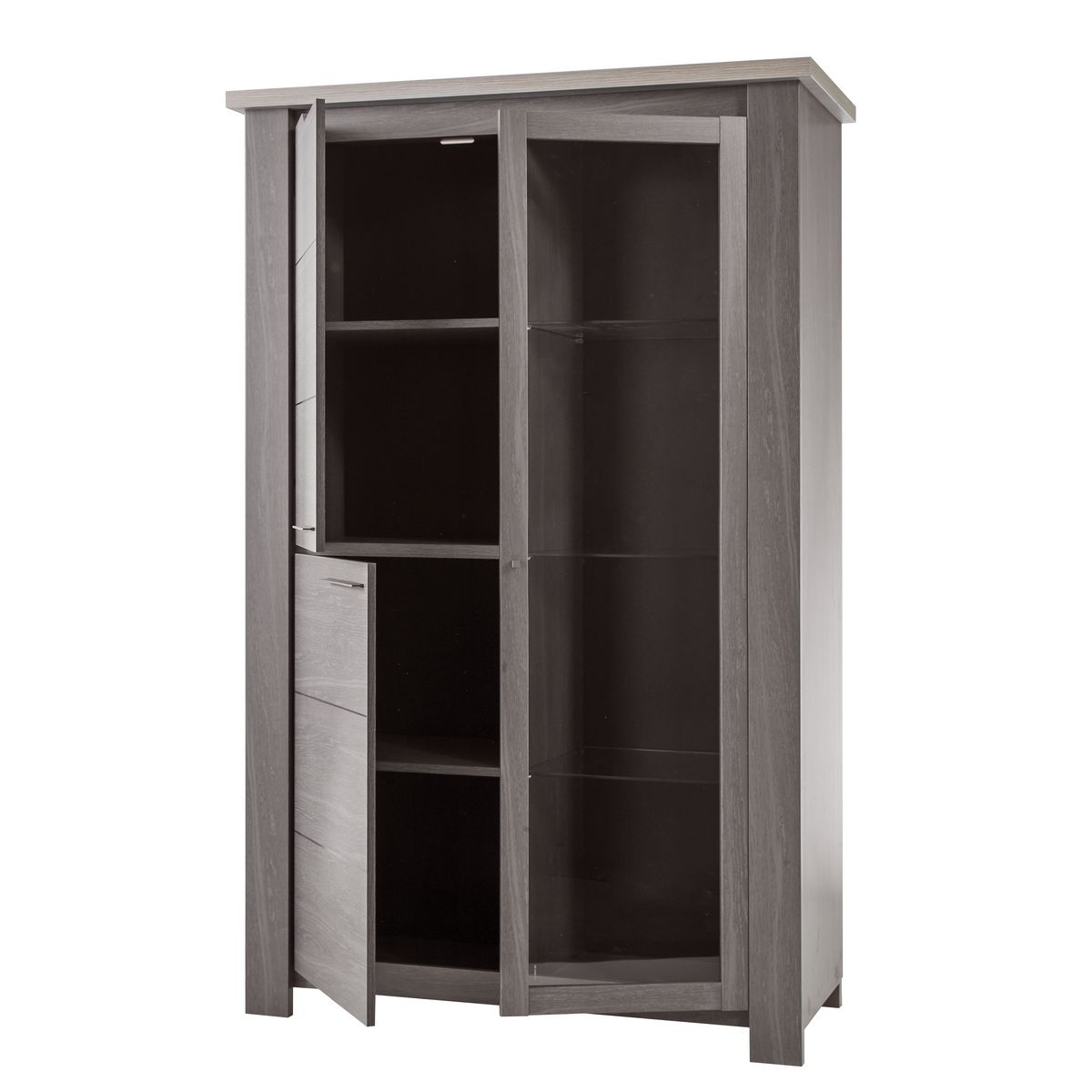 GAMI Argentier 3 portes dont 1 vitrée L116cm FLORENCE