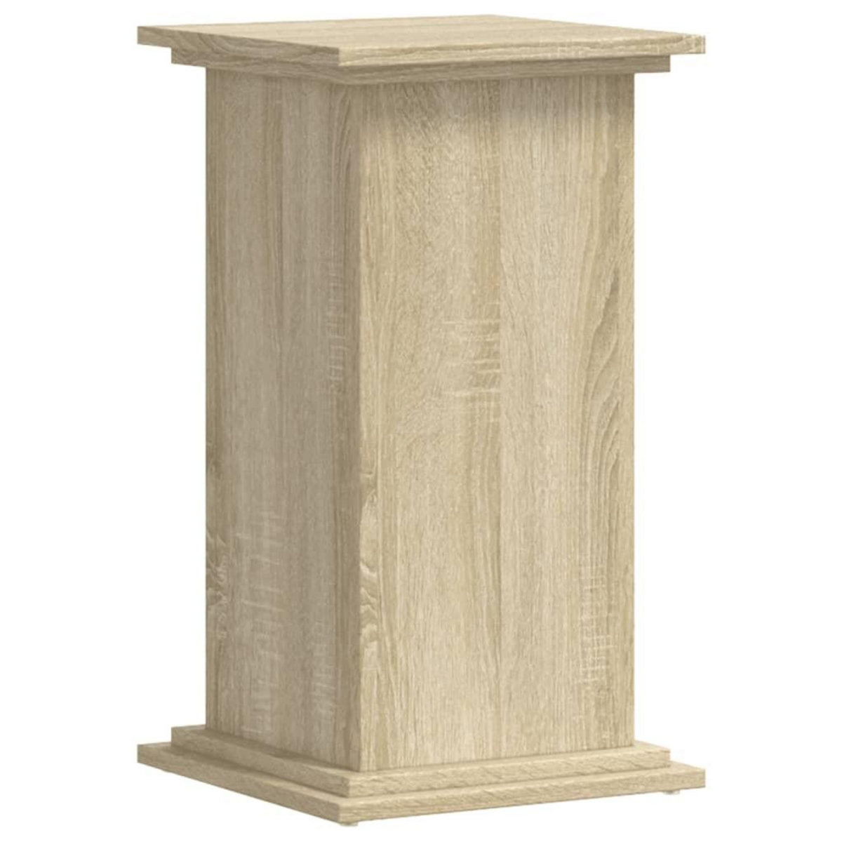 VIDAXL Support pour plantes chene sonoma 33x33x60 cm bois d'ingenierie