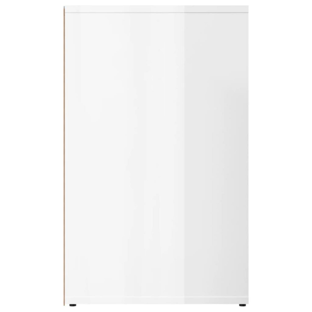 VIDAXL Armoire de dressing Blanc brillant 80x40x65cm Bois d'ingenierie
