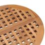 Voir la diapositive 5 : VIDAXL Table pliable de jardin 50x50x50 cm Bois de teck solide