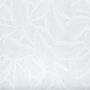 Voir la diapositive 2 : ATMOSPHERA Rideau Voilage Motifs Feuilles  Lazi  140x240cm Blanc