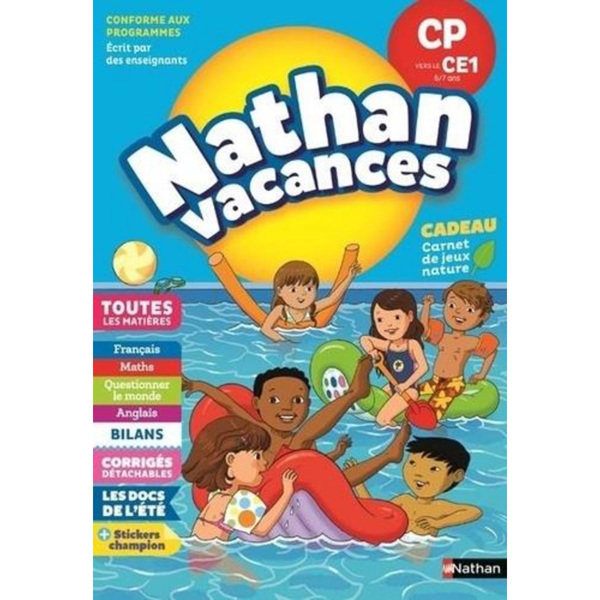 NATHAN VACANCES DU CP VERS LE CE1 6/7 ANS. EDITION 2018, Calle Véronique