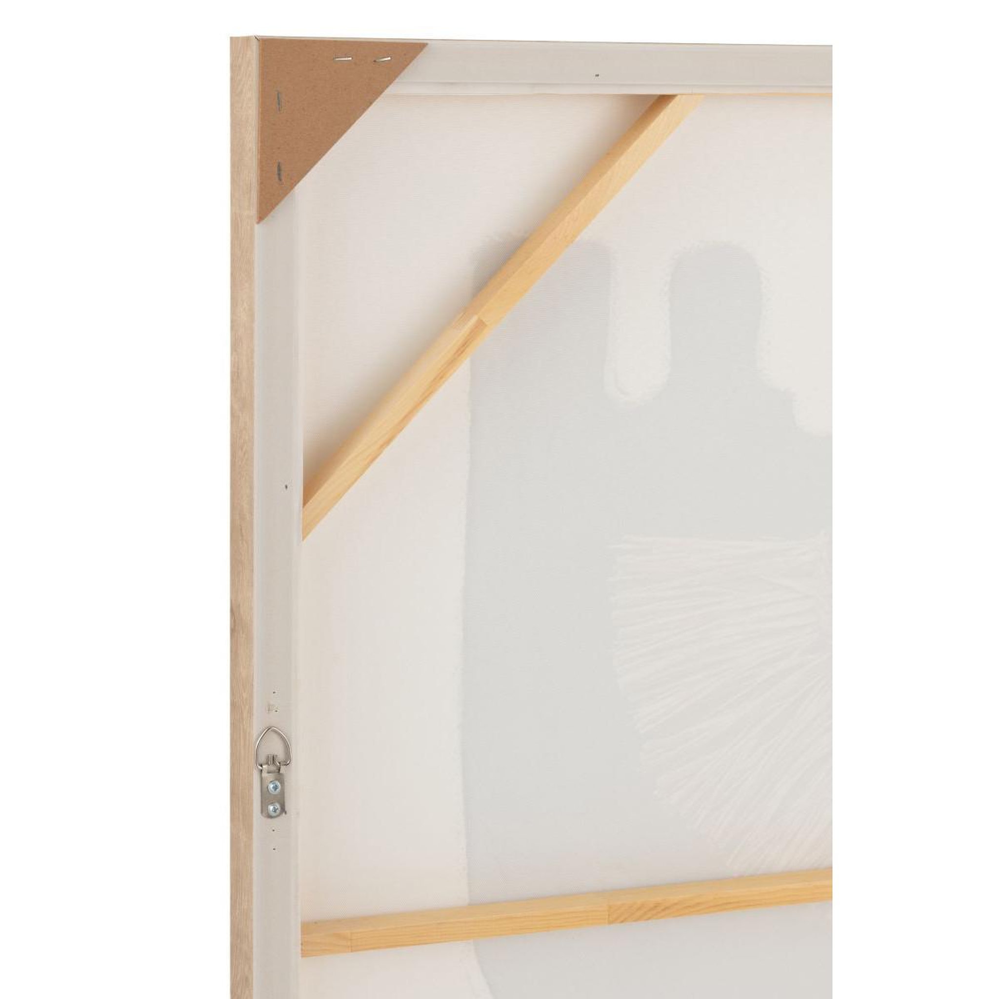 Voir la diapositive 3 : J-LINE Tableau Déco  Hut  83x123cm Multicolore