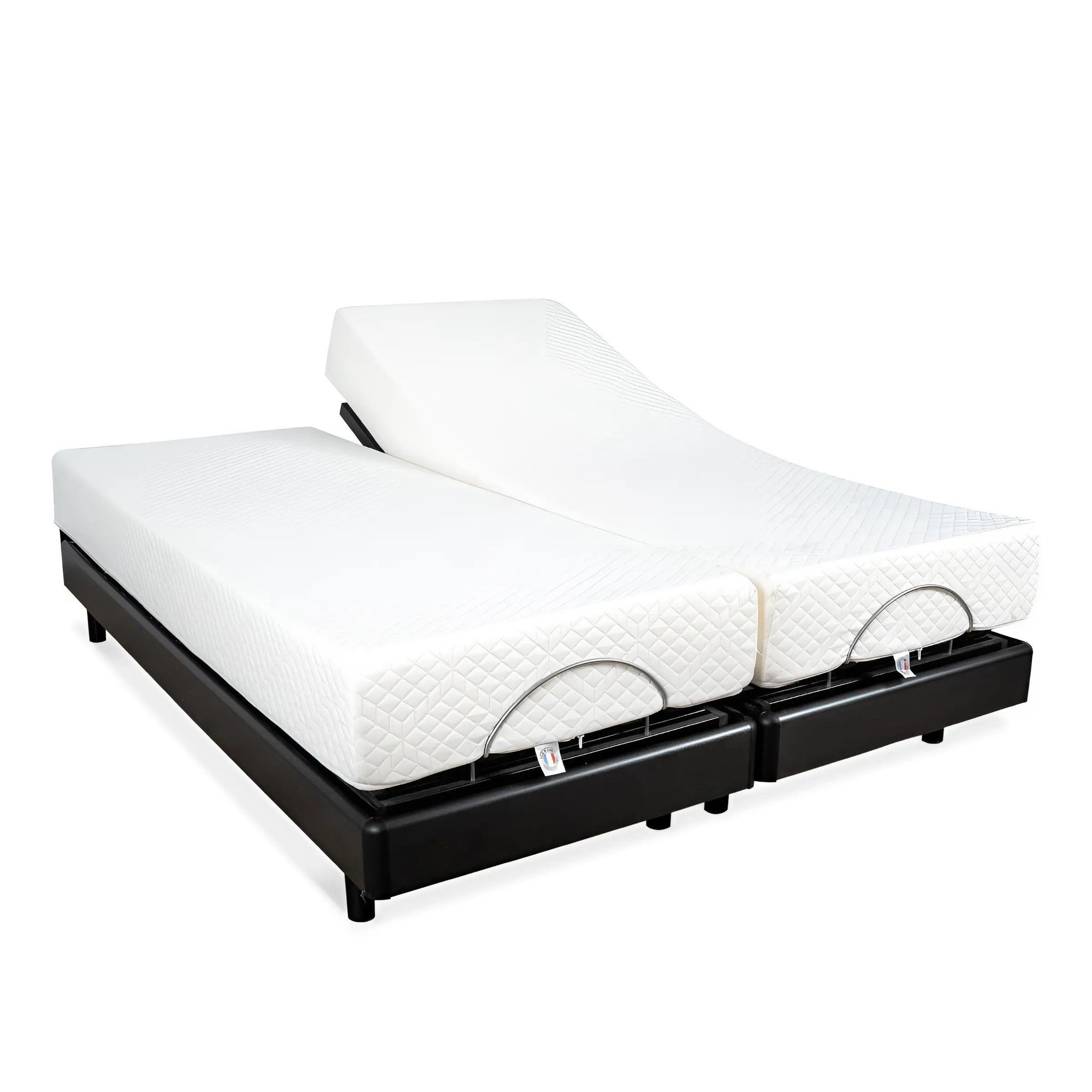 Voir la diapositive 4 : BELLECOUR Bellecour literie | ensemble superflex | sommier électrique + matelas mémoire de forme
