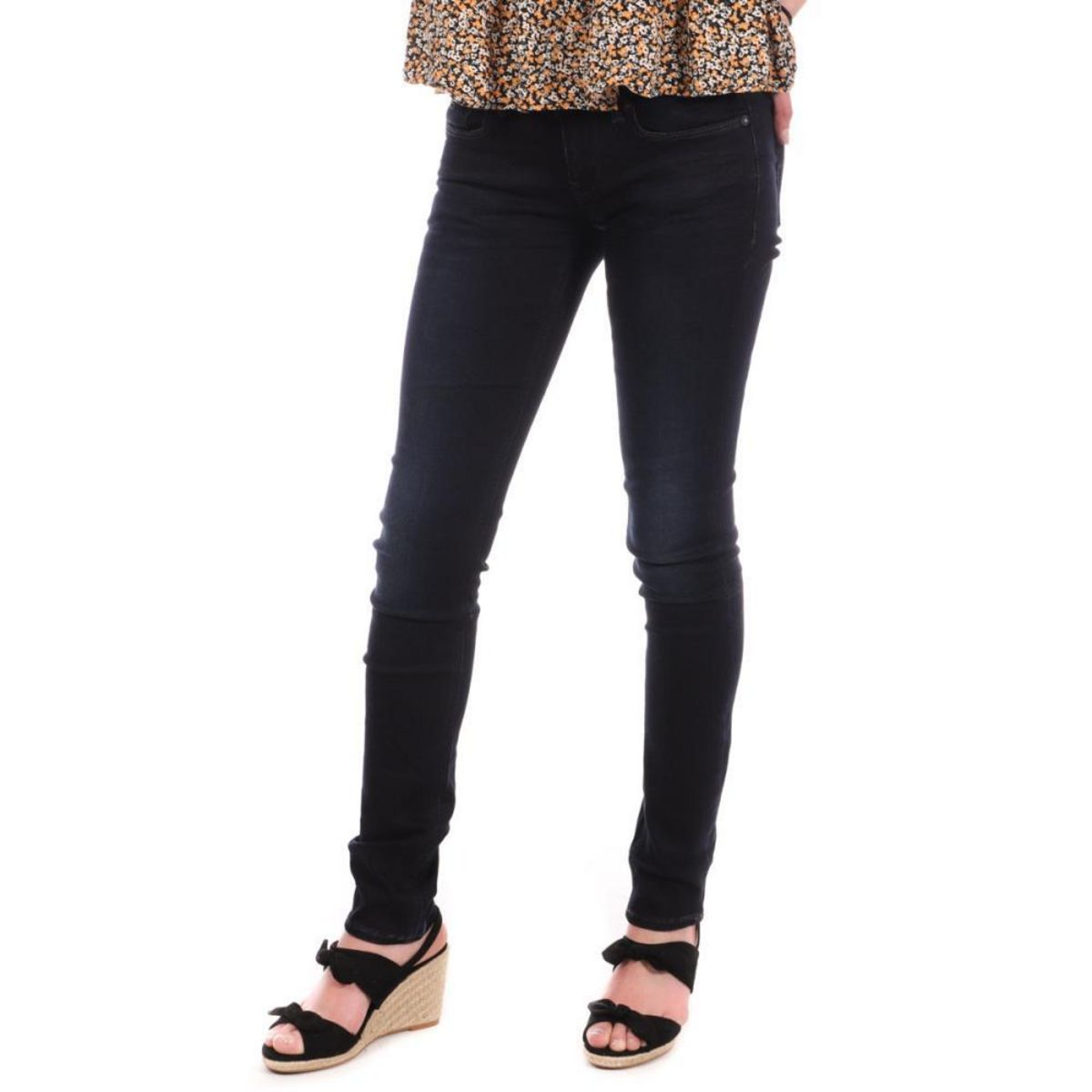G-Star Raw Jean Skinny  foncé Femme G-Star 3301 - W25