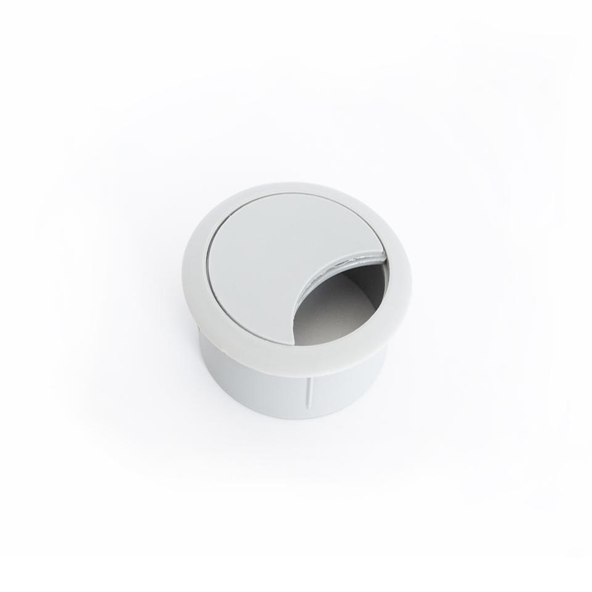 CENTRALE BRICO Passe-câble plastique 60mm gris clair