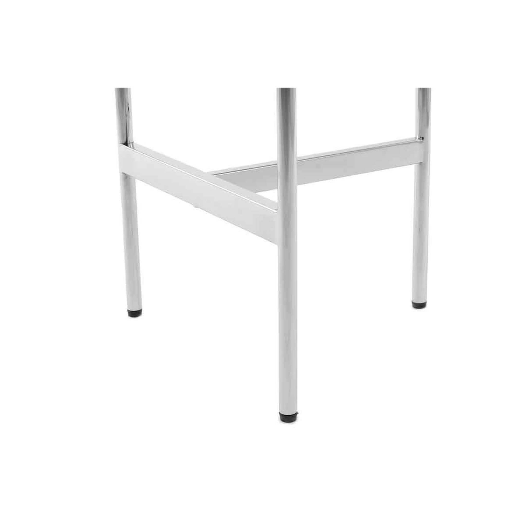 Voir la diapositive 6 : Paris Prix Table d'Appoint Ronde Design  Pema  54cm Argent