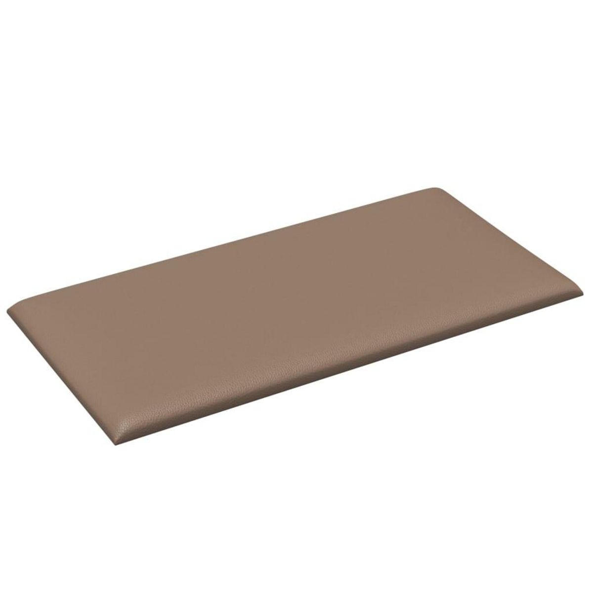 VIDAXL Panneaux muraux 12 pcs Cappuccino 30x15 cm Similicuir 0,54 m²