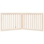 Voir la diapositive 4 : VIDAXL Barriere pour chien pliable 2 panneaux 160 cm bois de peuplier