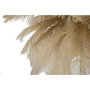 Voir la diapositive 2 : Paris Prix Lampe à Poser Imitation Plume  Palm  60cm Or & Camel